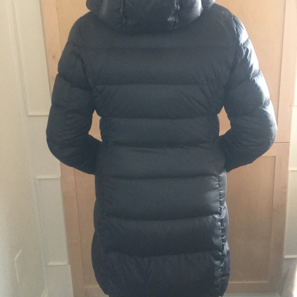 Black puffer jacket